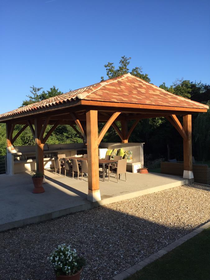 La Girarde Bed & Breakfast Saint-Quentin-de-Caplong Екстериор снимка